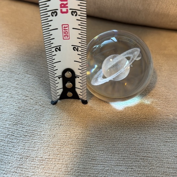 Crystal Ball 60mm Crystal Balls with Stand Decorative Ball Milky Way Galaxy - Picture 6 of 10